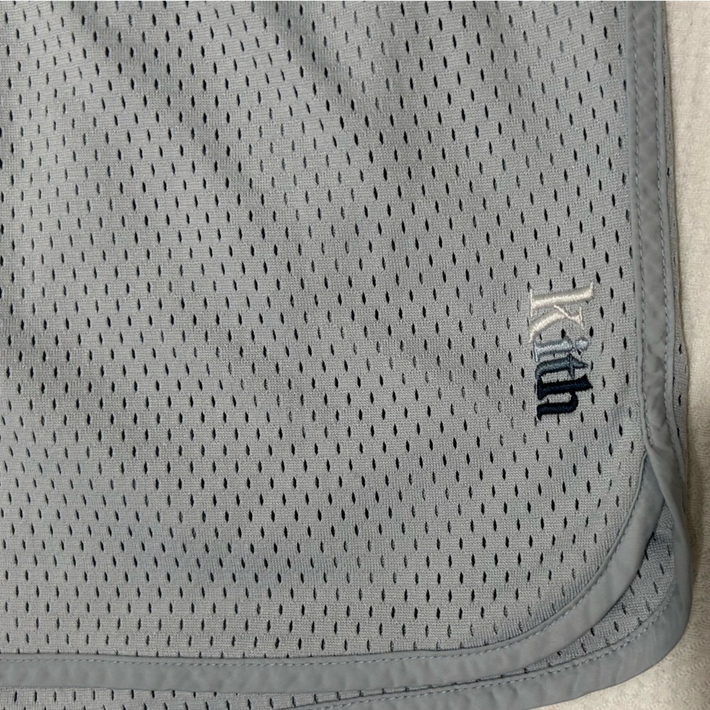 Kith Light Blue Mesh Fabric